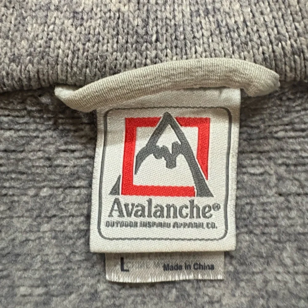 Avalanche Men’s Large Black and‎ Gray Jacket